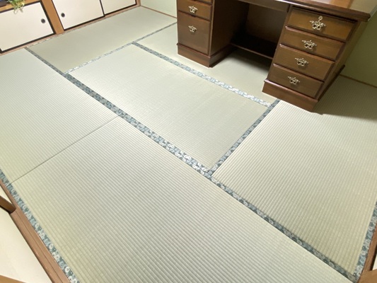 畳表替（熊本産畳表 中）の画像