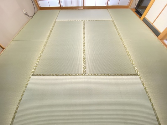 畳表替（熊本産畳表 上）の画像